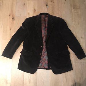 Chocolate Brown Ralph Lauren Corduroy Blazer